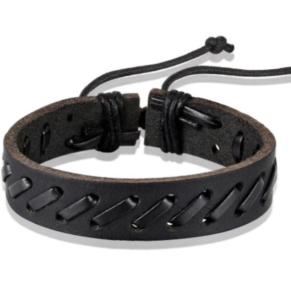 cute4less2012 Other - PU Leather Adjustable Bracelet Cuff